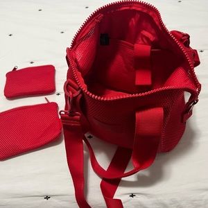 Dagne Dover Landon air mesh carryall bag (small)